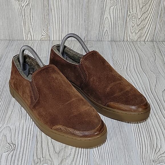 Frye Brown Suede Flats - Picture 10 of 13